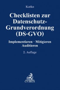 Checklisten zur Datenschutz-Grundverordnung (DS-GVO)