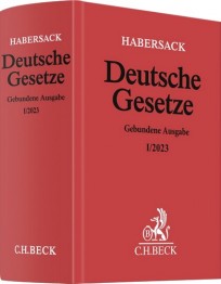 Habersack Deutsche Gesetze. Gebundene Ausgabe I/2023