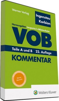 VOB Teile A und B, Kommentar auf DVD