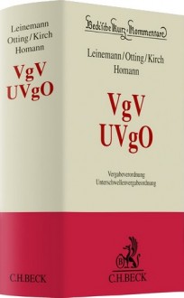 VgV / UVgO. Kommentar