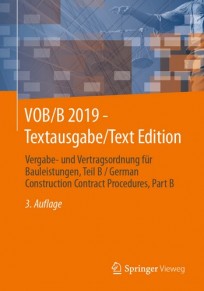 VOB/B 2019 - Textausgabe / Text Edition