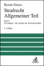Strafrecht Allgemeiner Teil. Band I
