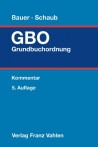 Grundbuchordnung: GBO-Kommentar