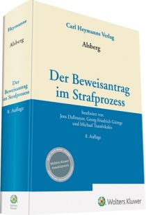 Der Beweisantrag im Strafprozess