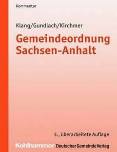 Gemeindeordnung Sachsen-Anhalt. Kommentar