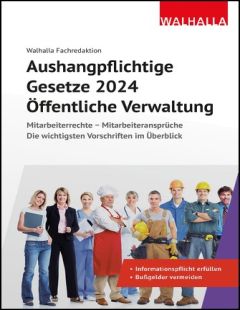Aushangpflichtige Gesetze 2024 Öffentliche Verwaltung