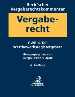 Beck'scher Vergaberechtskommentar - Band 1
