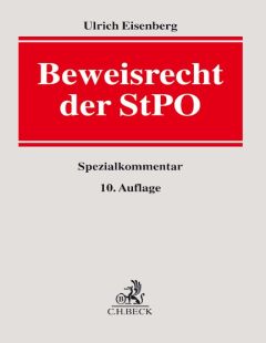 Beweisrecht der StPO, Spezialkommentar