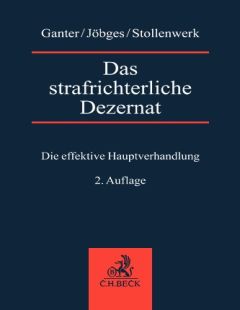 Das strafrichterliche Dezernat