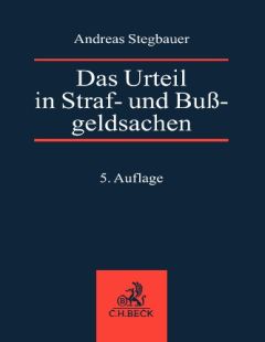 Das Urteil in Straf- und Bußgeldsachen
