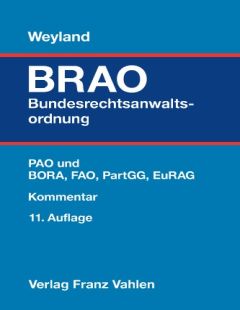 Bundesrechtsanwaltsordnung, BRAO-Kommentar
